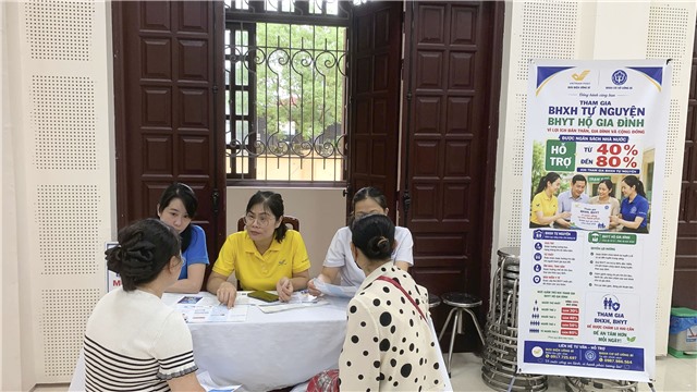 Tăng cường tuyên truyền chính sách BHXH, BHYT tại Trạm Y tế