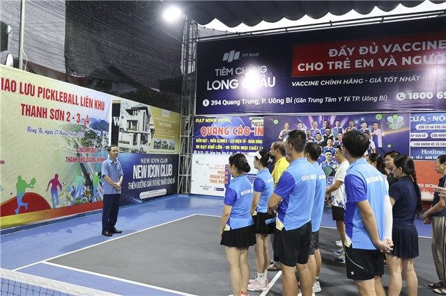 SÔI NỔI GIAO LƯU PICKLEBALL CHÀO MỪNG QUỐC KHÁNH 2/9 VÀ DẤU MỐC QUẢNG NINH TRỞ THÀNH THÀNH PHỐ TRỰC THUỘC TRUNG ƯƠNG