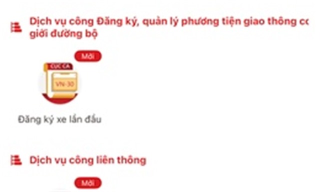 Ưu đãi khi sử dụng dịch vụ trên VNeID: Miễn 100% lệ phí trước bạ xe máy, 50% cho xe ô tô