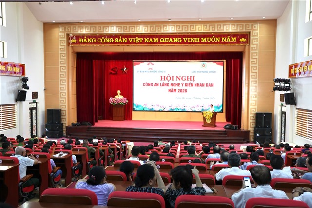 CÔNG AN PHƯỜNG UÔNG BÍ LẮNG NGHE Ý KIẾN NHÂN DÂN NĂM 2026