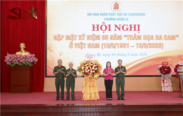 Hội Nạn nhân chất độc da cam/dioxin phường Uông Bí kỷ niệm 65 năm Ngày thảm họa da cam ở Việt Nam
