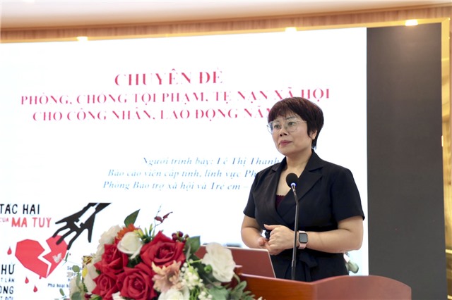 Uông Bí tuyên truyền phòng, chống ma túy, tội phạm và tệ nạn xã hội  trong công nhân lao động