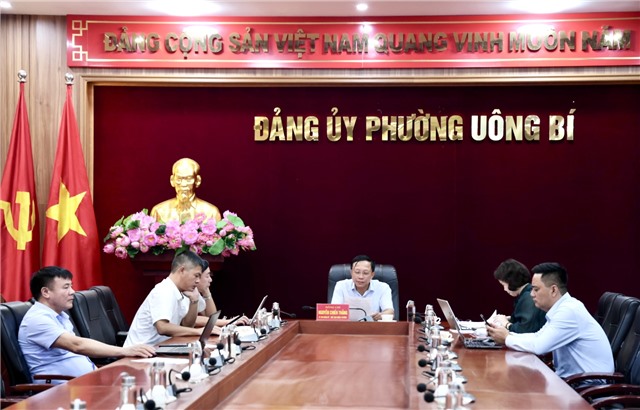 Uông Bí dự Phiên họp thứ ba Ban Chỉ đạo xây dựng tổ chức Đảng, đoàn thể trong doanh nghiệp ngoài khu vực nhà nước