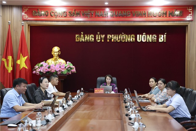 Uông Bí tham gia hội nghị tập huấn sử dụng các phân hệ thuộc  Hệ thống thông tin lĩnh vực Tổ chức xây dựng Đảng