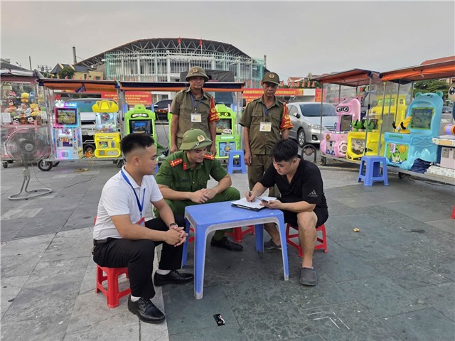 ĐẢM BẢO AN NINH TRẬT TỰ TẠI QUẢNG TRƯỜNG 25/2