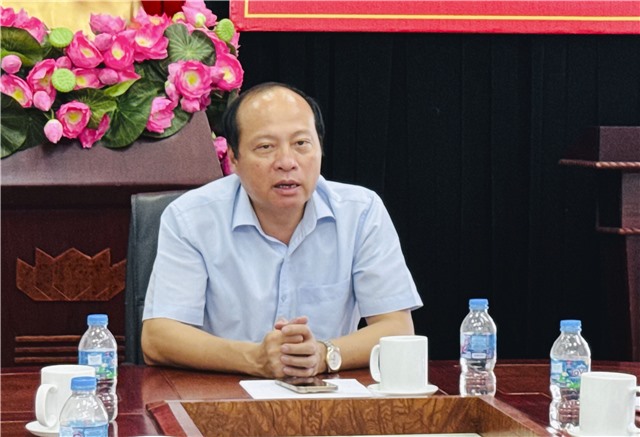 Đoàn công tác của Ban Tuyên giáo Thành ủy Quảng Ninh khảo sát công tác tư tưởng, thông tin cơ sở tại phường Uông Bí