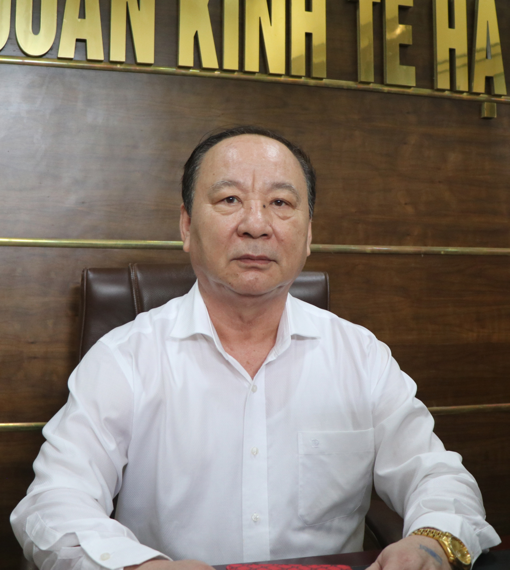 Ông Bùi Xuân Tờ, Giám đốc Công ty CP Tập đoàn kinh tế Hạ Long.